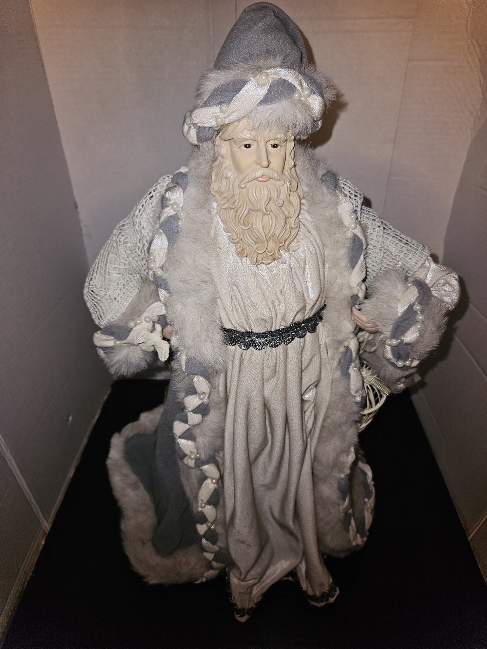 Winter Santa Tree Topper By ROMAN